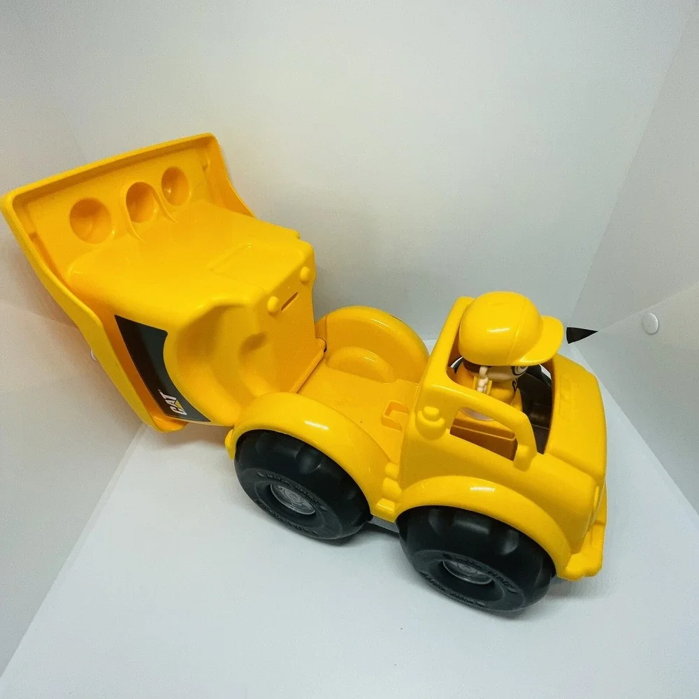 Mega Bloks First Builders Caterpillar Dump Truck‎ Yellow & Black